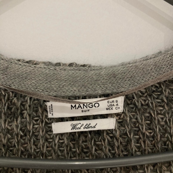 Gray wool blend Cardigan - Picture 4 of 4